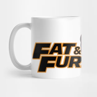 Grey British shorthair cat - Fat and Furrious Mug